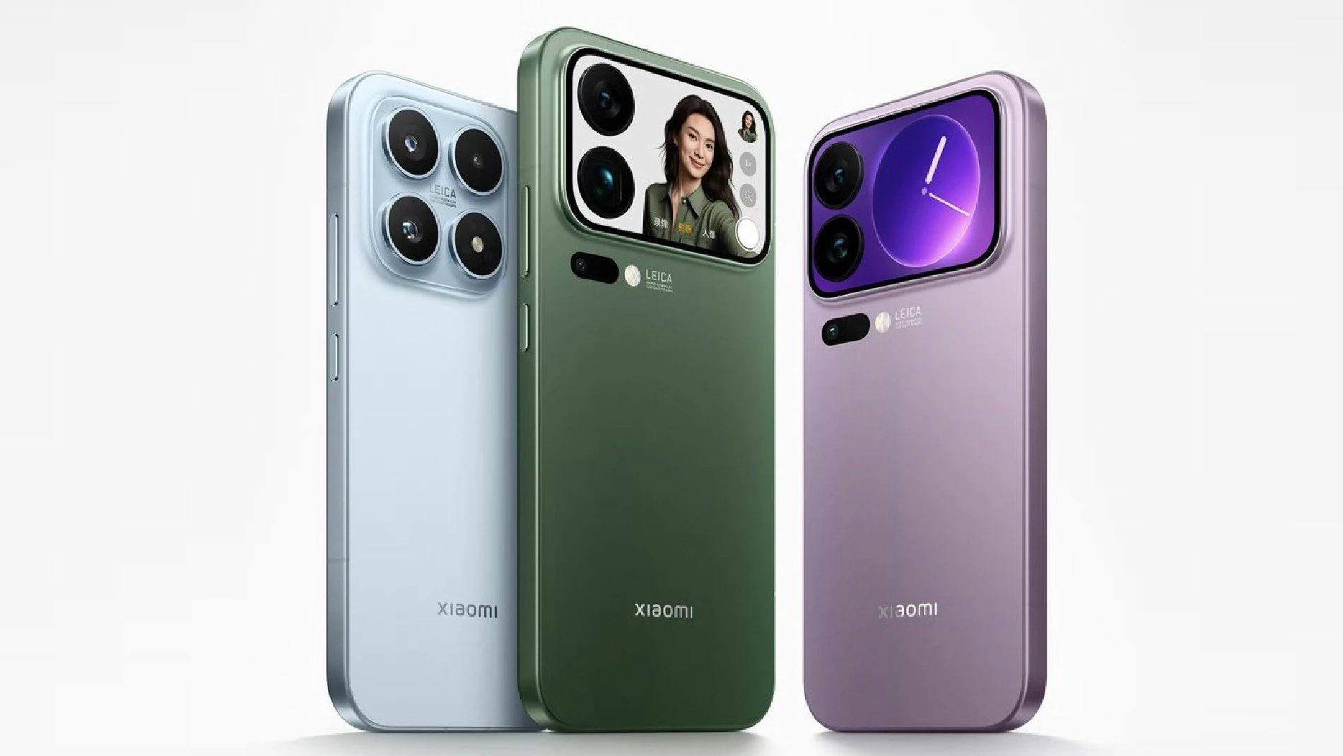 Así lucen los nuevos Xiaomi 17, 17 Pro y 17 Pro Max en su primera imagen oficial