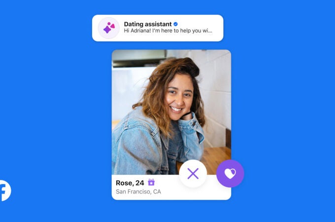 Facebook Dating cuenta ahora con la ayuda de un asistente de inteligencia artificial