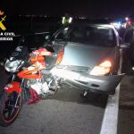 MURCIA.-Sucesos.- La Guardia Civil investiga al conductor de un turismo involucrado en un accidente mortal en la AP-7