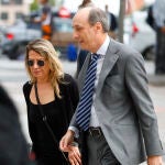 Cristina Alvarez asesora de Begoña Gómez a su llegada a Plaza de Castilla.
