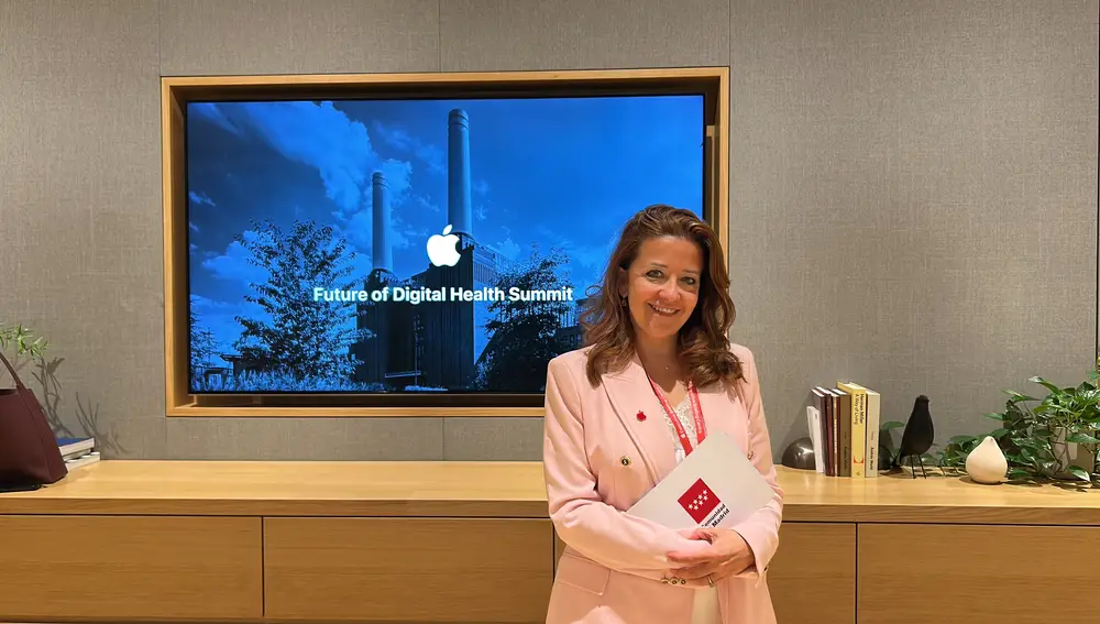 La consejera de Sanidad de la Comunidad de Madrid, Fátima Matute.