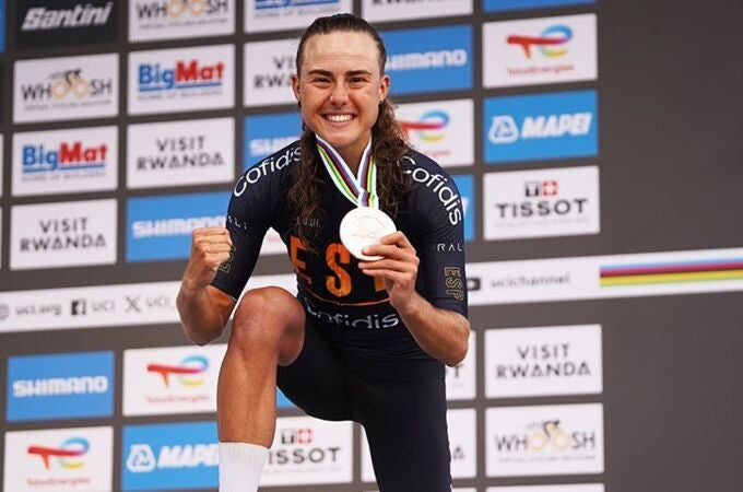 Ciclismo.- La española Paula Blasi se cuelga un emocionante bronce en el Mundial de ciclismo