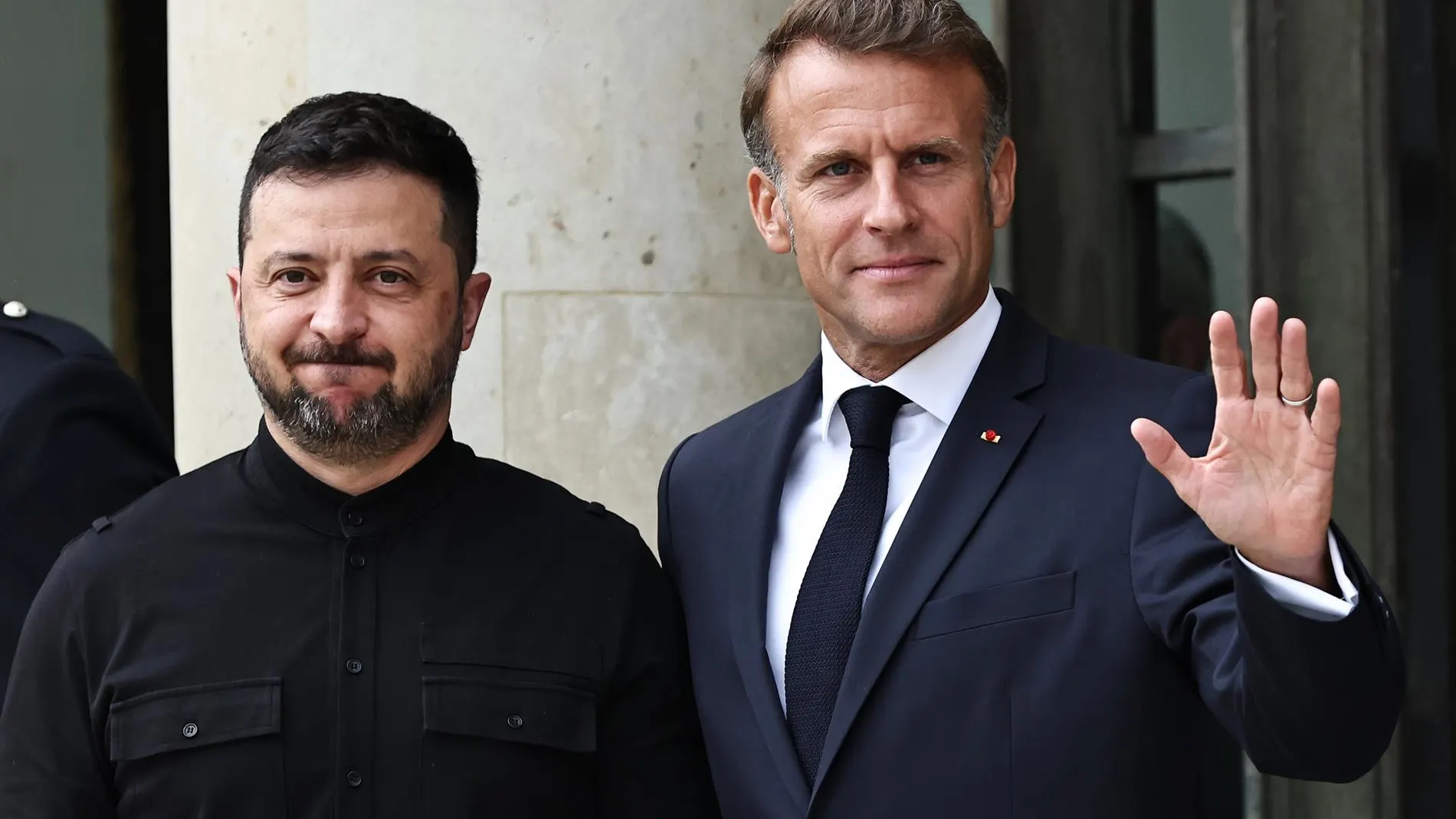 Ucrania.- Zelenski y Macron abordan un posible refuerzo de la defensa aérea de Ucrania durante una reunión en Nueva York