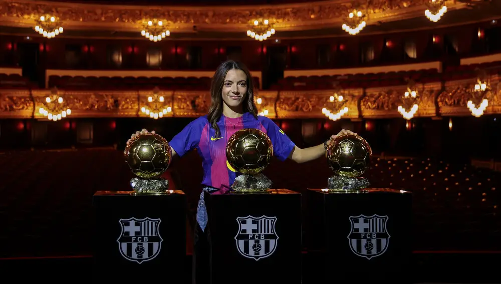 Aitana Bonmati Presents her third Ballon d'Or