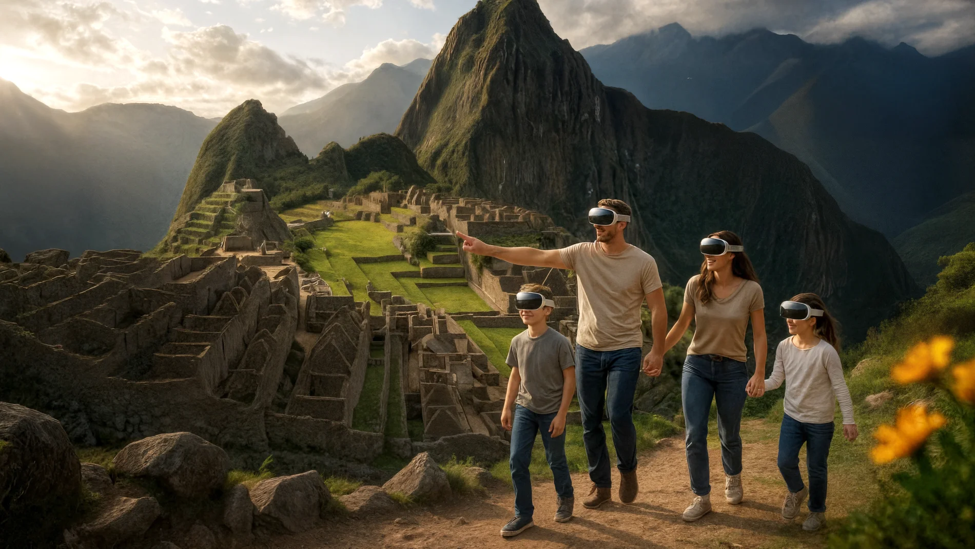 El Machu Picchu llega a la capital de la realidad virtual