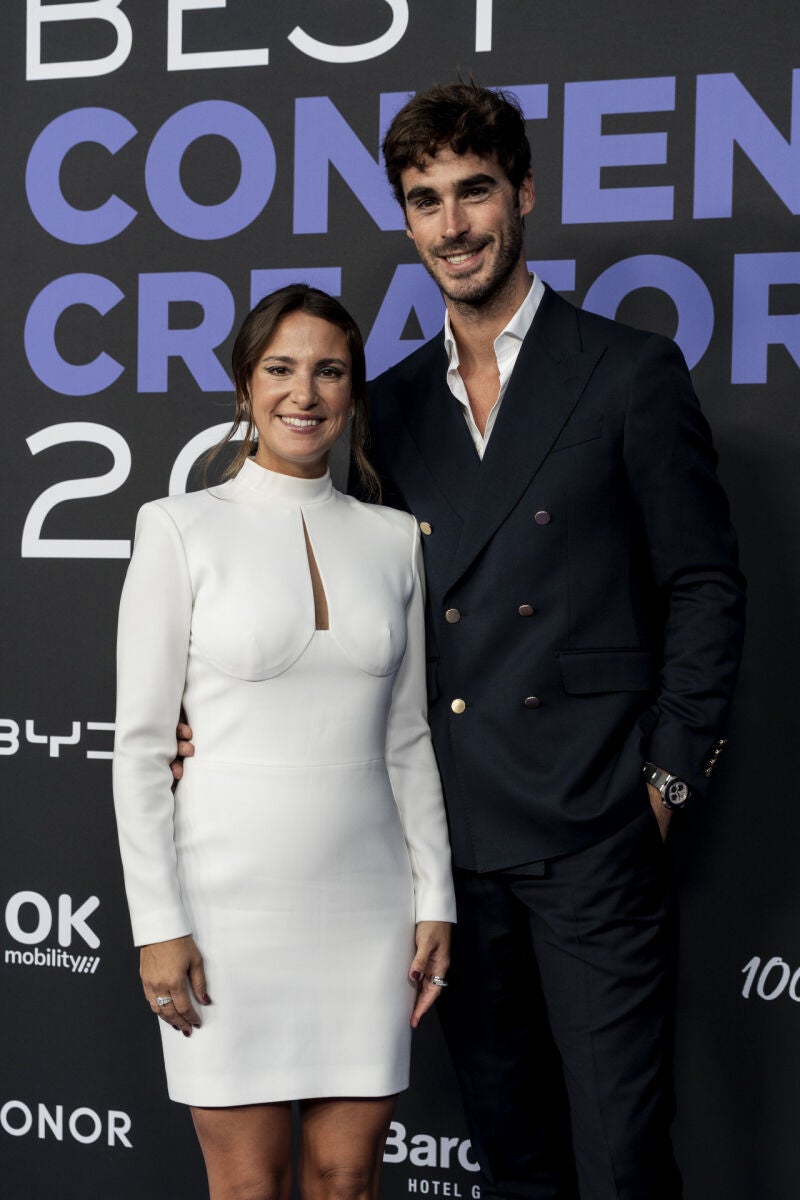 Marta Pombo y su marido.
