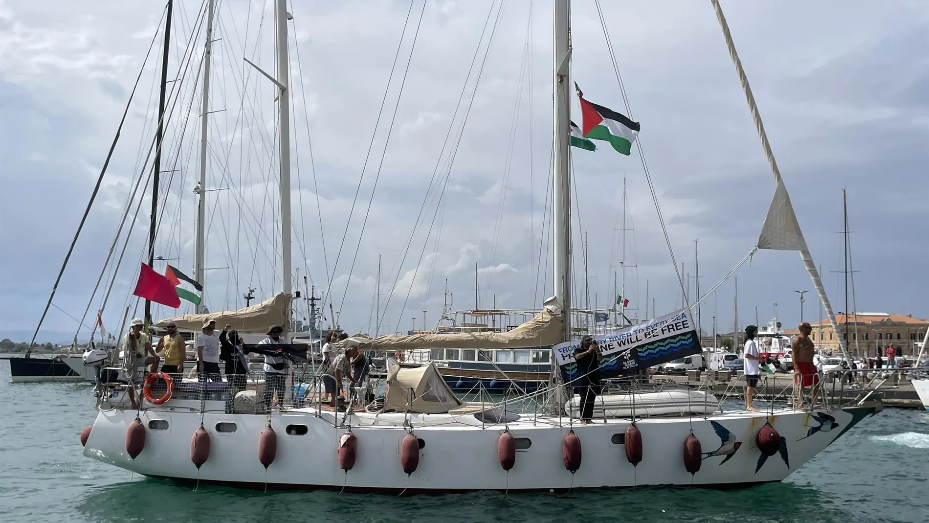O.Próximo.-El Ejército israelí advierte que está "listo" para interceptar a flotilla que busca romper el bloqueo en Gaza