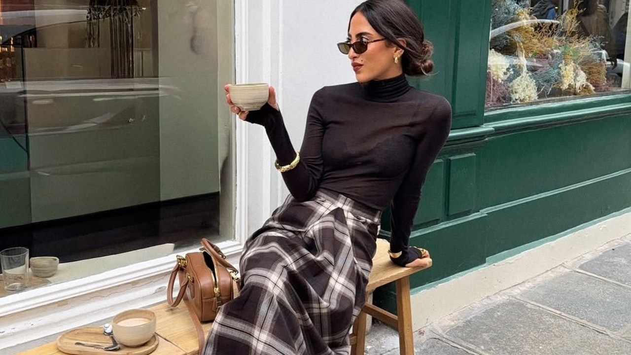 La falda que más verás este otoño tiene cuadros y estas 7 son pura inspiración