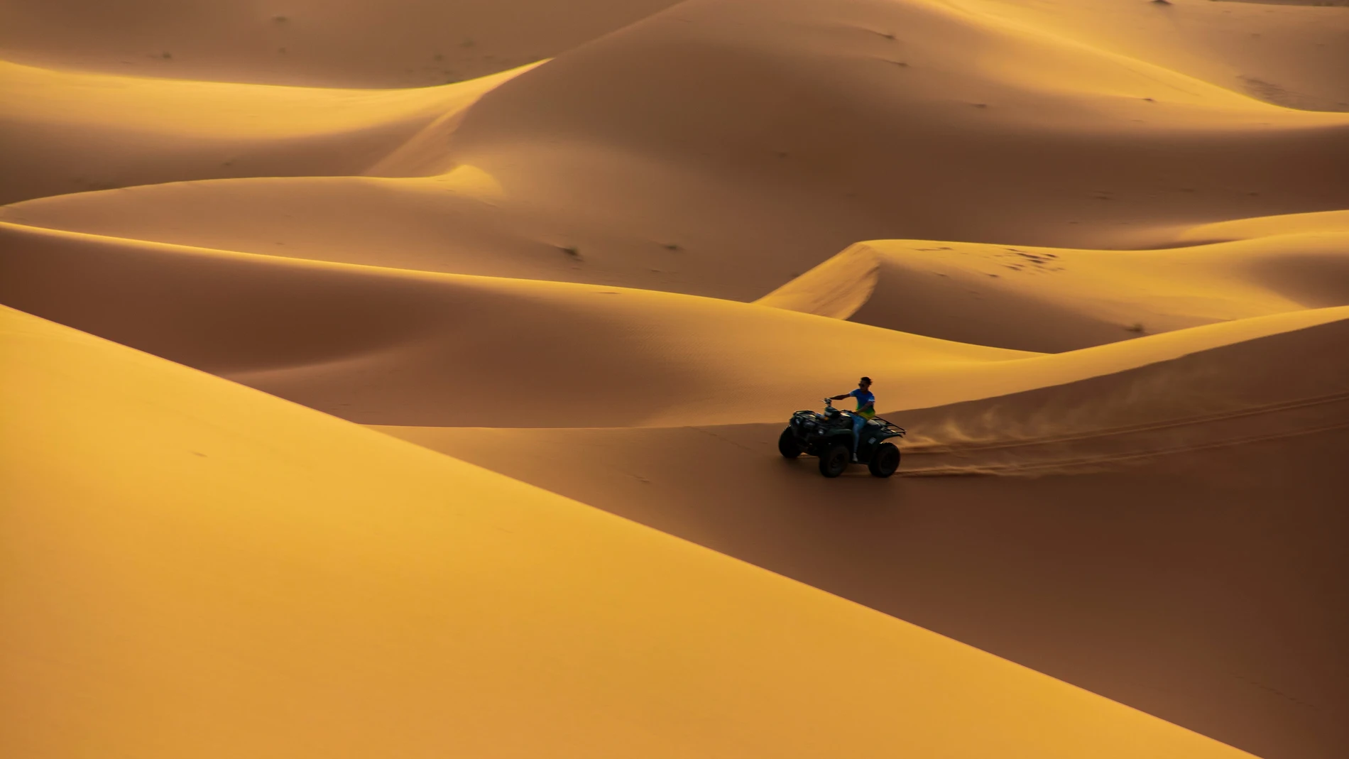 Desierto de Marruecos en quad