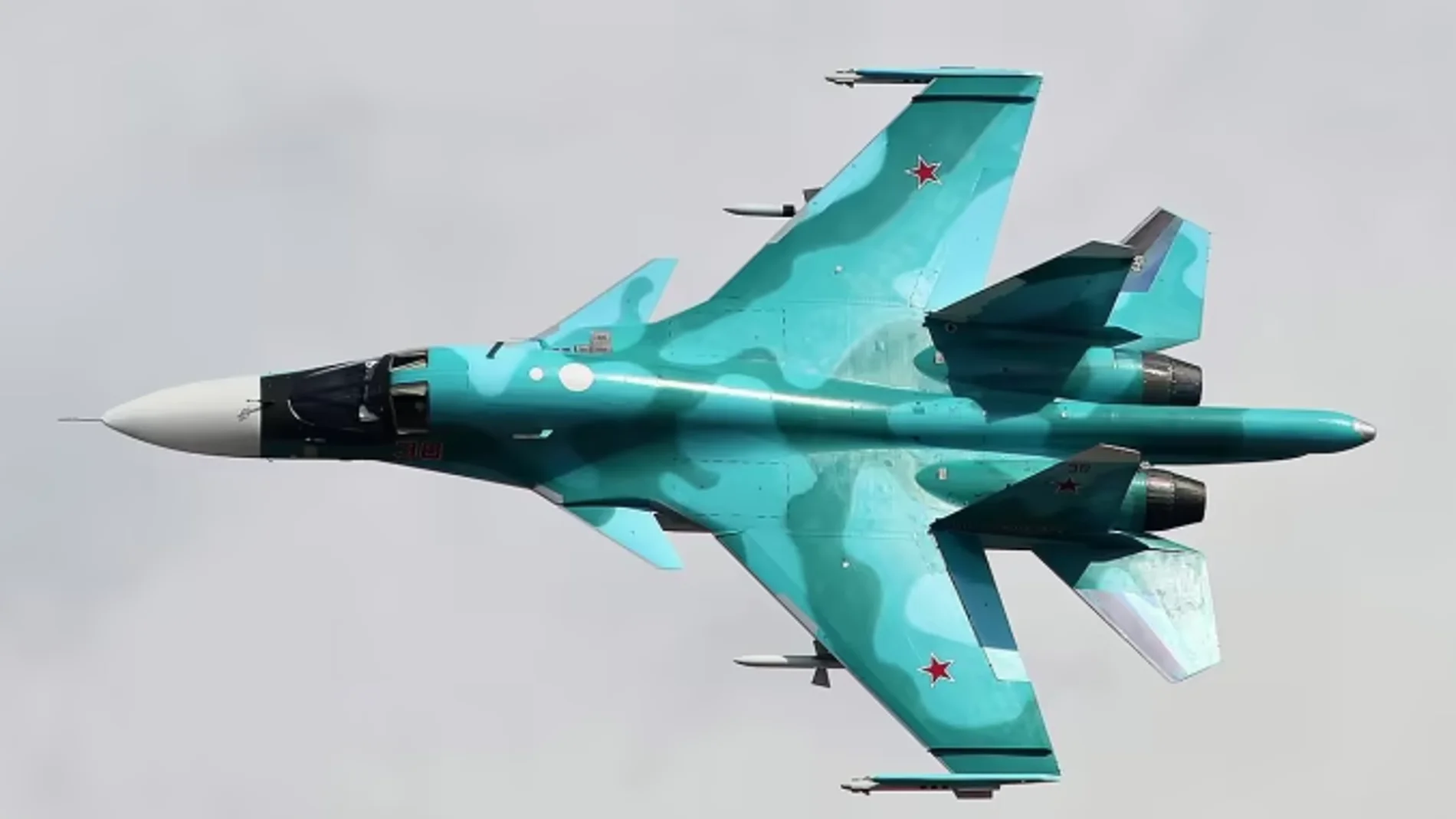 Un caza ruso Su-34