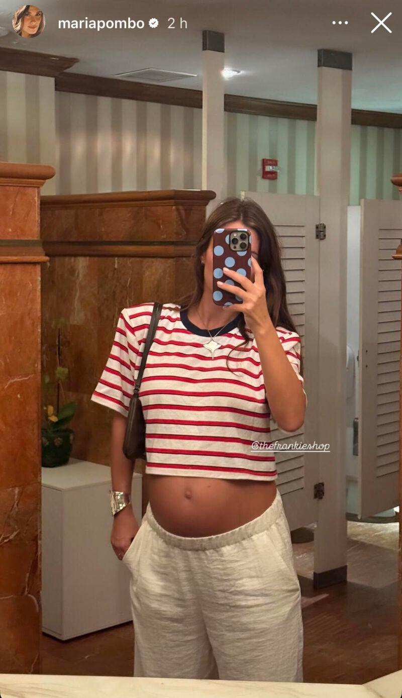 El look de María Pombo.