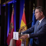 El presidente de Castilla-La Mancha, Emiliano García-Page, inaugura la iluminación artística del Castillo de Molina de Aragón y Torre de Aragón.