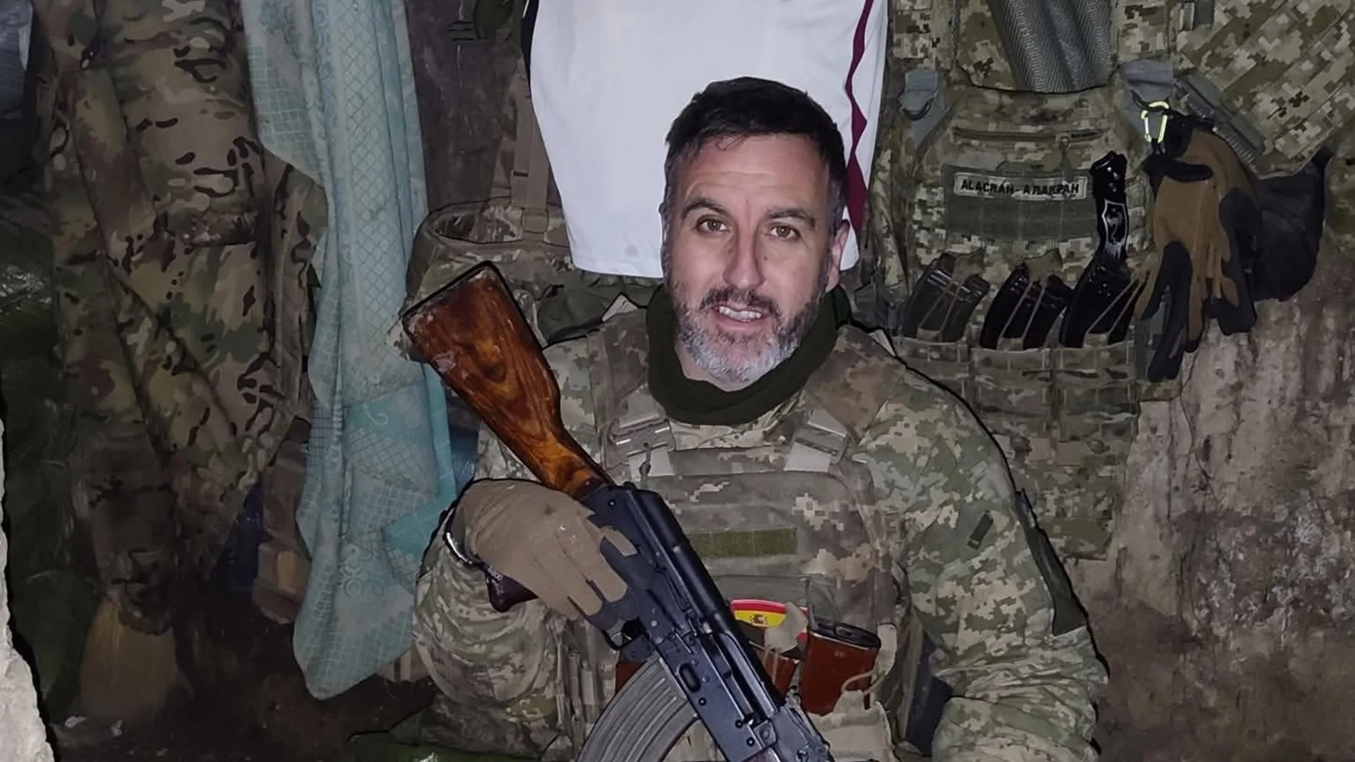 Una imagen de Juan Luis Amador Matías, el español que ha fallecido en la guerra de Ucrania.