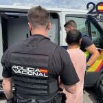 Imagen del operativo de la Policía Nacional 