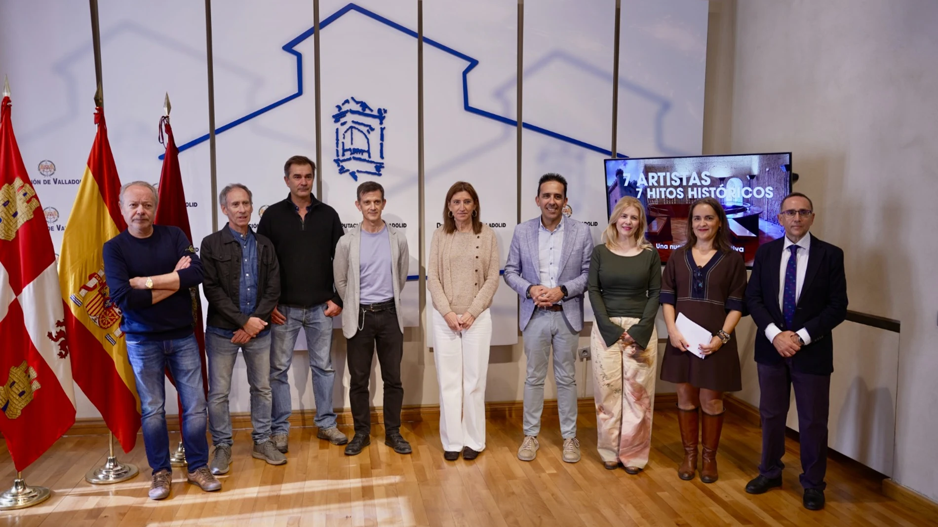 Los artistas elegidos para la nueva sala expositiva del Castillo de Fuensaldaña