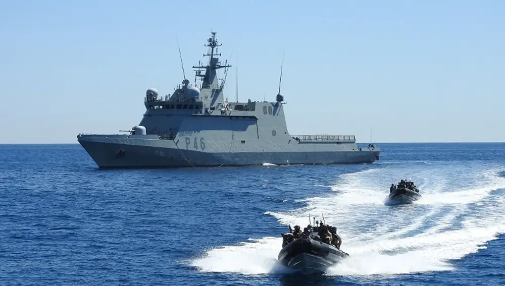 El Gobierno prepara el envío del buque 'Furor' para apoyar a la flotilla que se dirige a Gaza