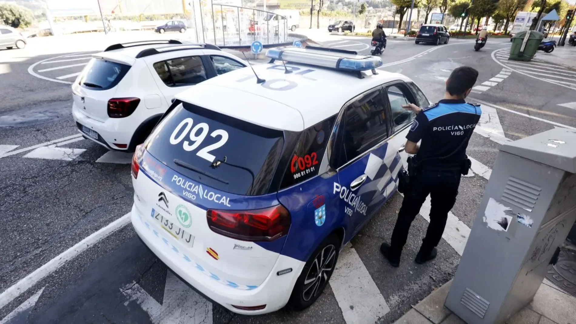 Detienen a un vecino de Vigo por quinta vez en lo que va de año por agredir a su pareja