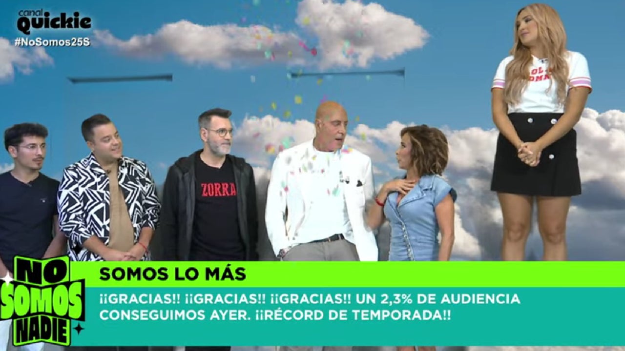 El universo de 'Sálvame' resurge con 'No somos nadie': consigue su máximo histórico en TEN