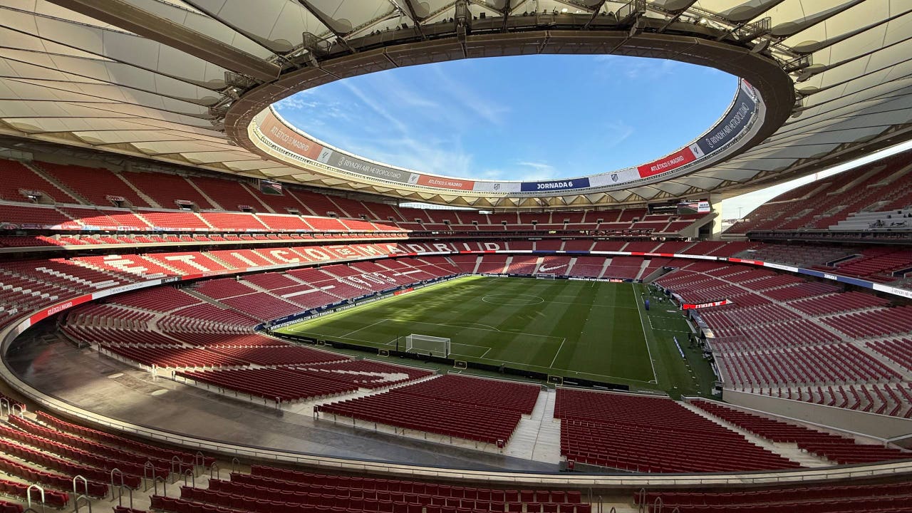 Nos colamos en el Metropolitano para descubrir sus nuevos anillos LED únicos en el mundo