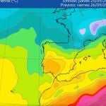 Las máximas estarán por encima de los 30 ºC en el interior y sur peninsular