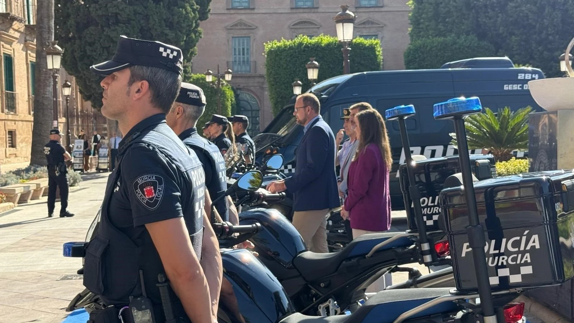 MURCIA.-El Ayuntamiento de Murcia incorpora nuevas motocicletas todoterreno para reforzar la operatividad de la Policía Local