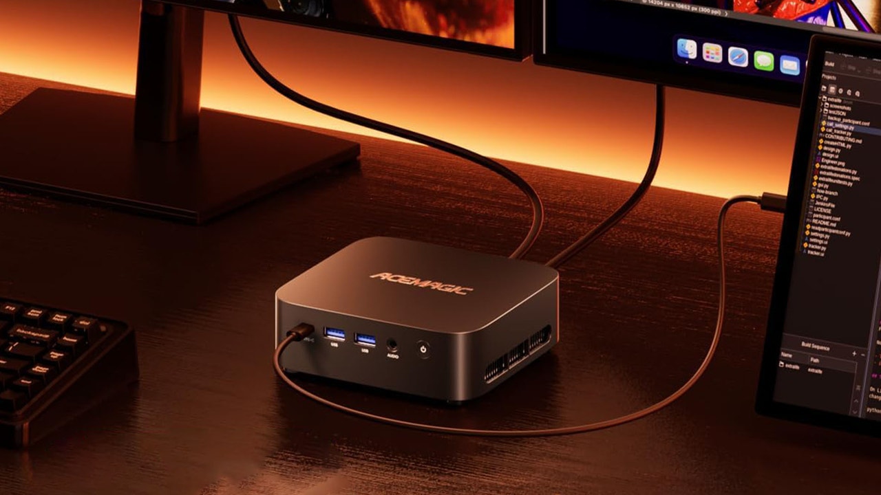 Más barato con cupón este mini PC con 16 GB de RAM y Windows 11 Pro que sirve para trabajar o incluso jugar
