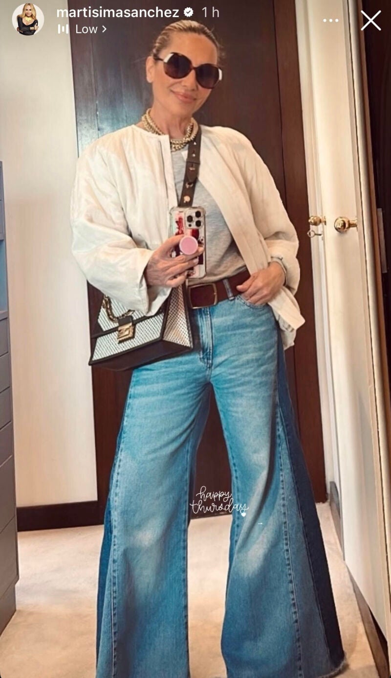 El look de Marta.