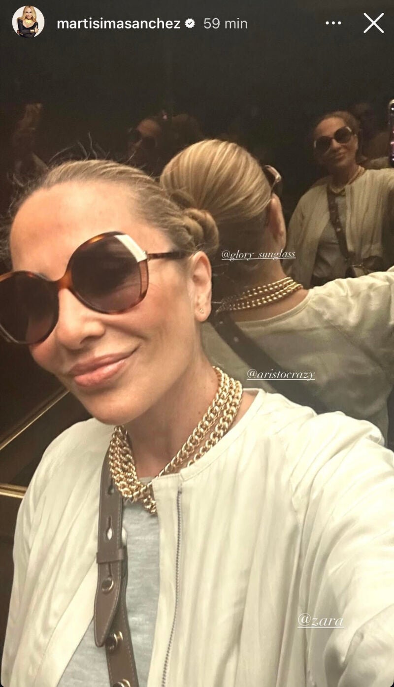 El look de Marta.
