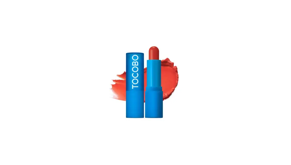 Bálsamo labial powder cream lip balm carrot cake.