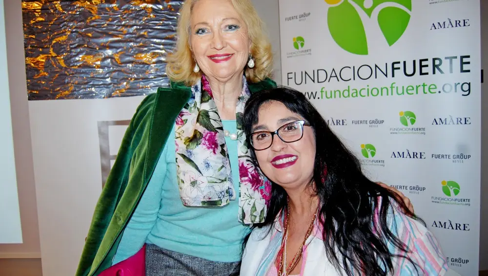 Esther y Fanny Campuzano, hijas de Felipe Campuzano