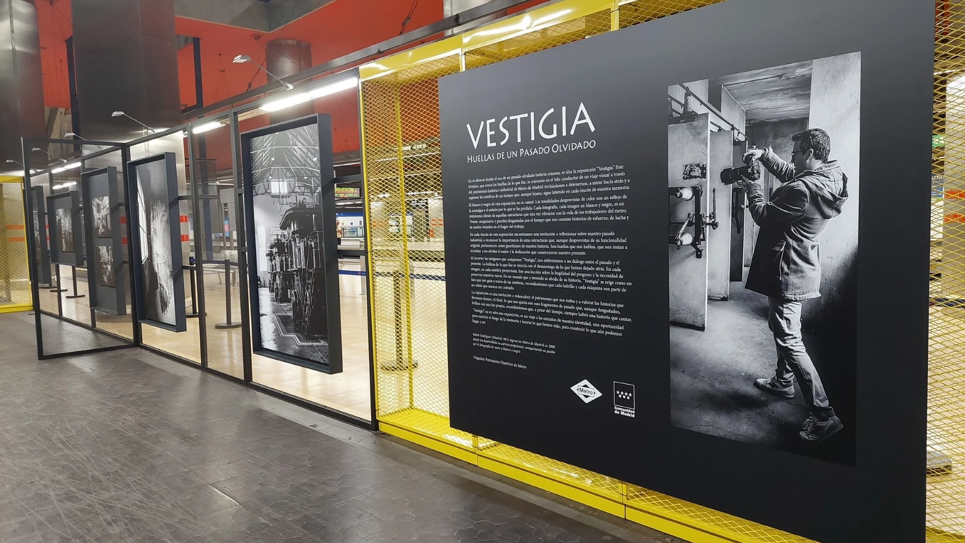 Exposición sobre la historia del Metro