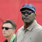 Michael Jordan en el torneo de golf Ryder Cup 2025