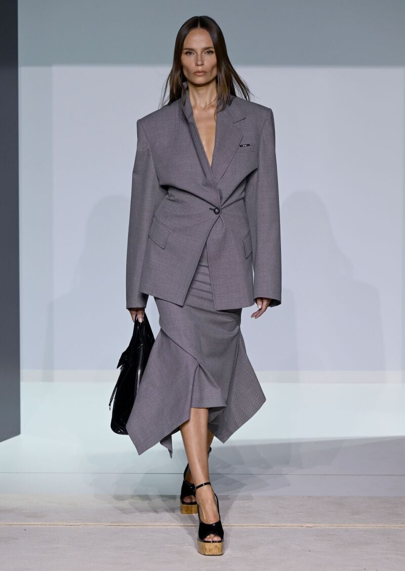 Desfile de The Attico en la Semana de la Moda de Milán.