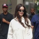 Anna Hathaway en el rodaje de 'El diablo viste de Prada 2'.