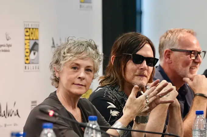 Norman Reedus y Melissa McBride evitan pensar en el final de The Walking Dead:  Norman Reedus y Melissa McBride evitan pensar en el final de The Walking Dead: