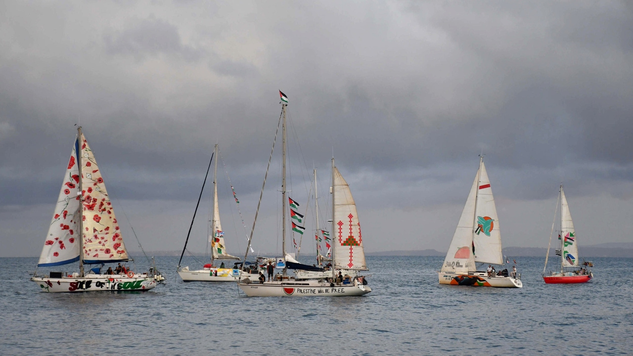Una nueva flotilla parte hacia Gaza desde Venecia: "No nos detendremos, pase lo que pase"
