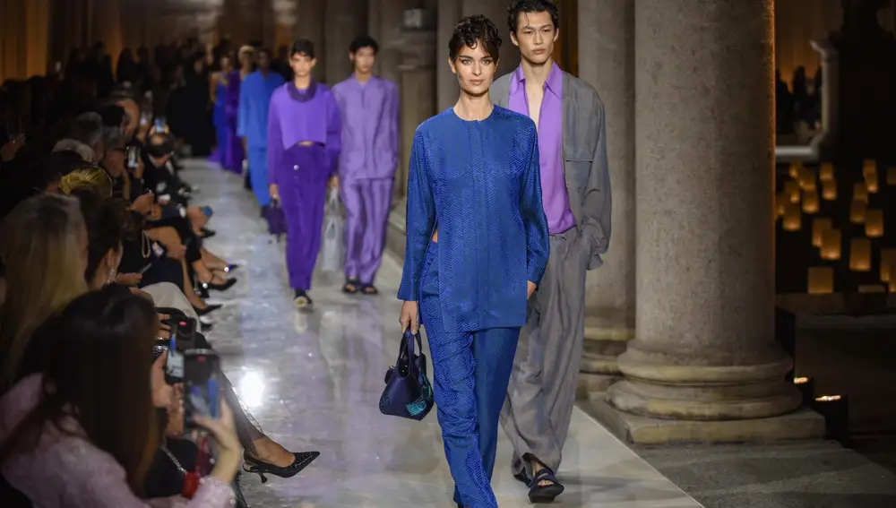 Giorgio Armani - Runway - Milan Fashion Week Spring/Summer 2026