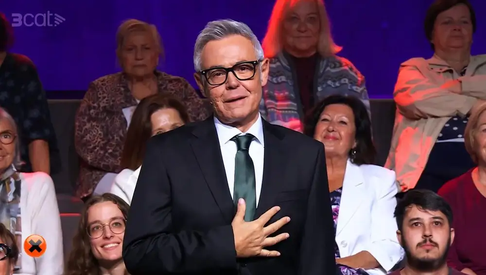 Jordi González volvió a TV3 casi tres décadas después de su marcha