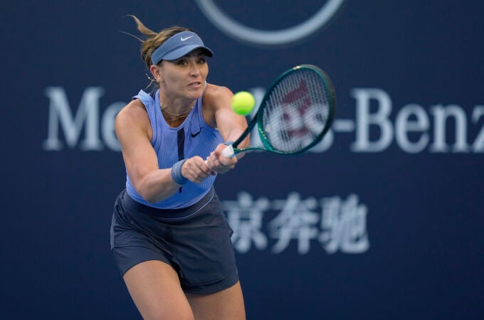 Paula Badosa en el WTA 1000 de Pekín 2025 