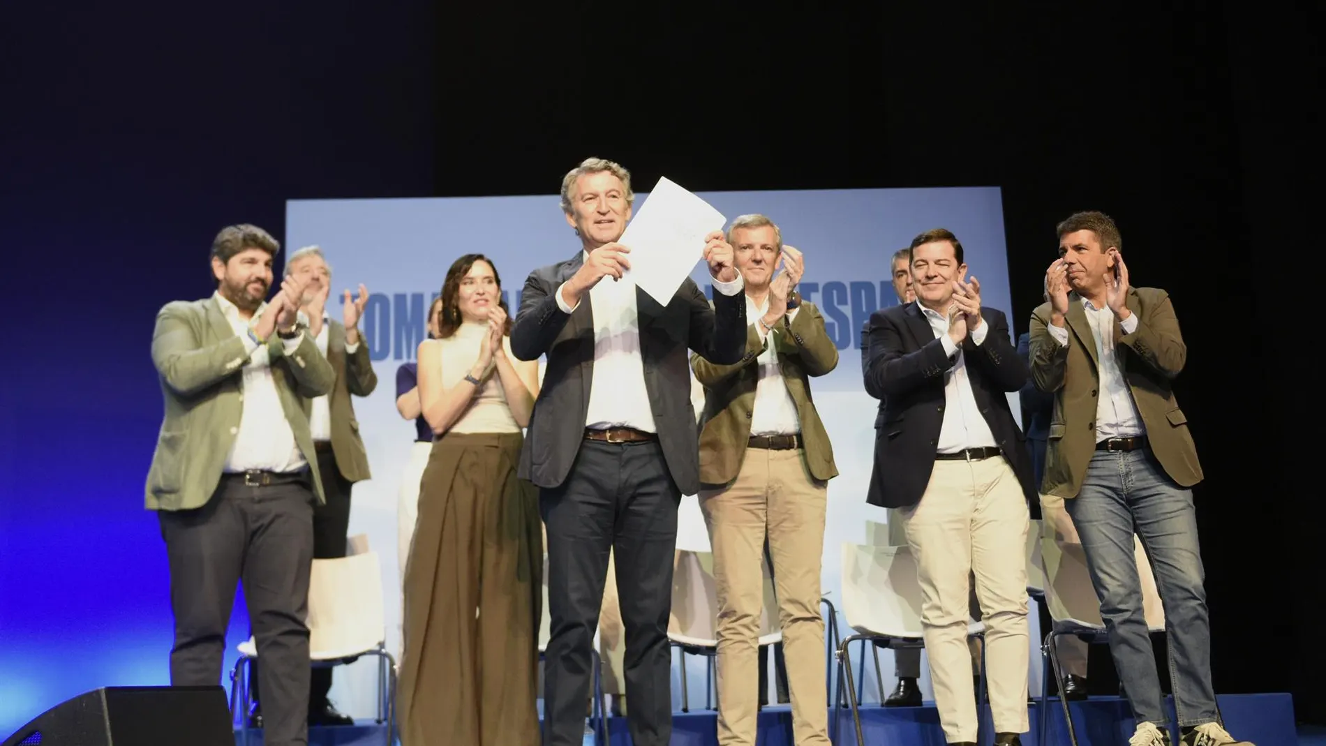 MURCIA.-Feijóo plantea visados para migrantes vinculados al conocimiento de la cultura española y donde falta mano de obra
