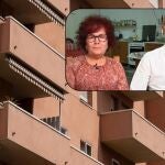 María y Fulgencio viven en un garaje desde hace un año