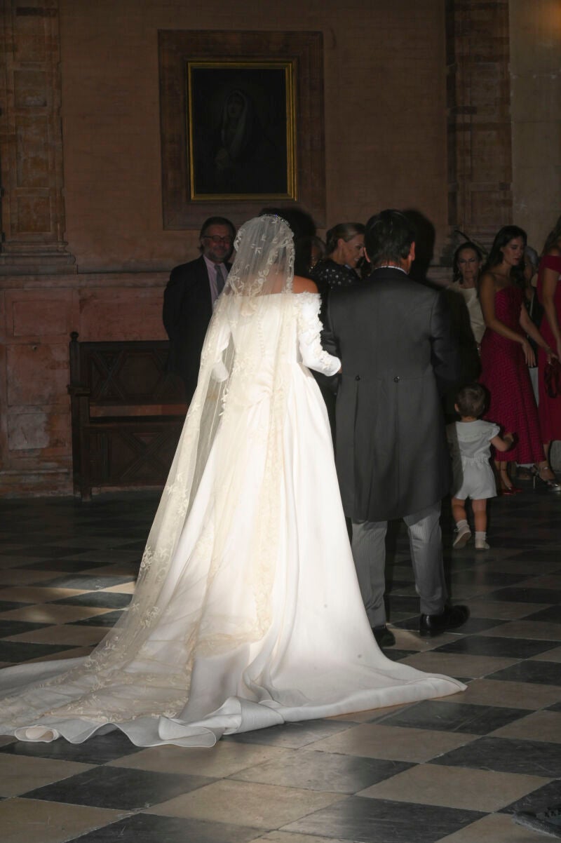 Vestido de novia de Julia Bolaños.