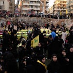 Hizbul&aacute; rechaza desarmarse ante miles de seguidores congregados para recordar a Nasrala