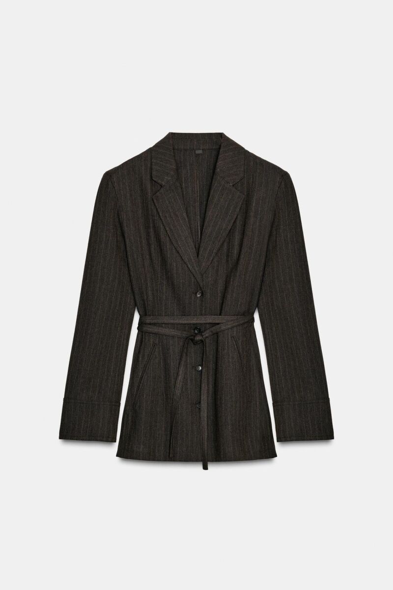 Blazer de espiga.