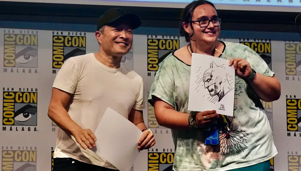 Encuentro con el dibujante de cómic Jim Lee en la San Diego Comic-Con en Málaga