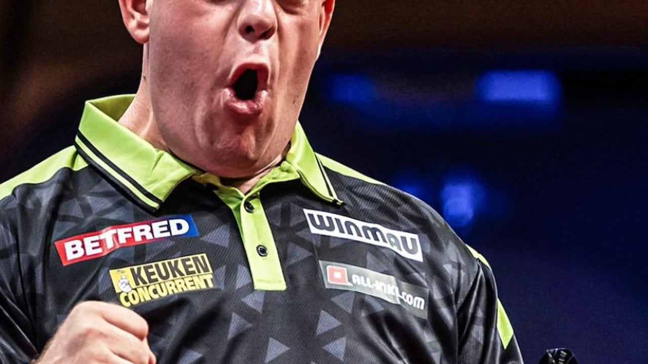 Quién es Van Gerwen: la leyenda de los dardos que se lesionó poniéndose una camiseta o se mete en peleas en locales de kebabs