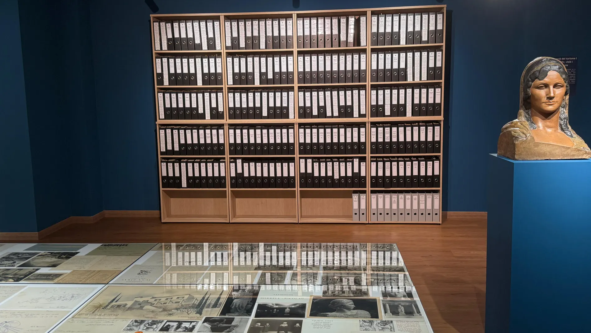 Una imagen de la exposición en la Adrià Codina Art Gallery de Lleida