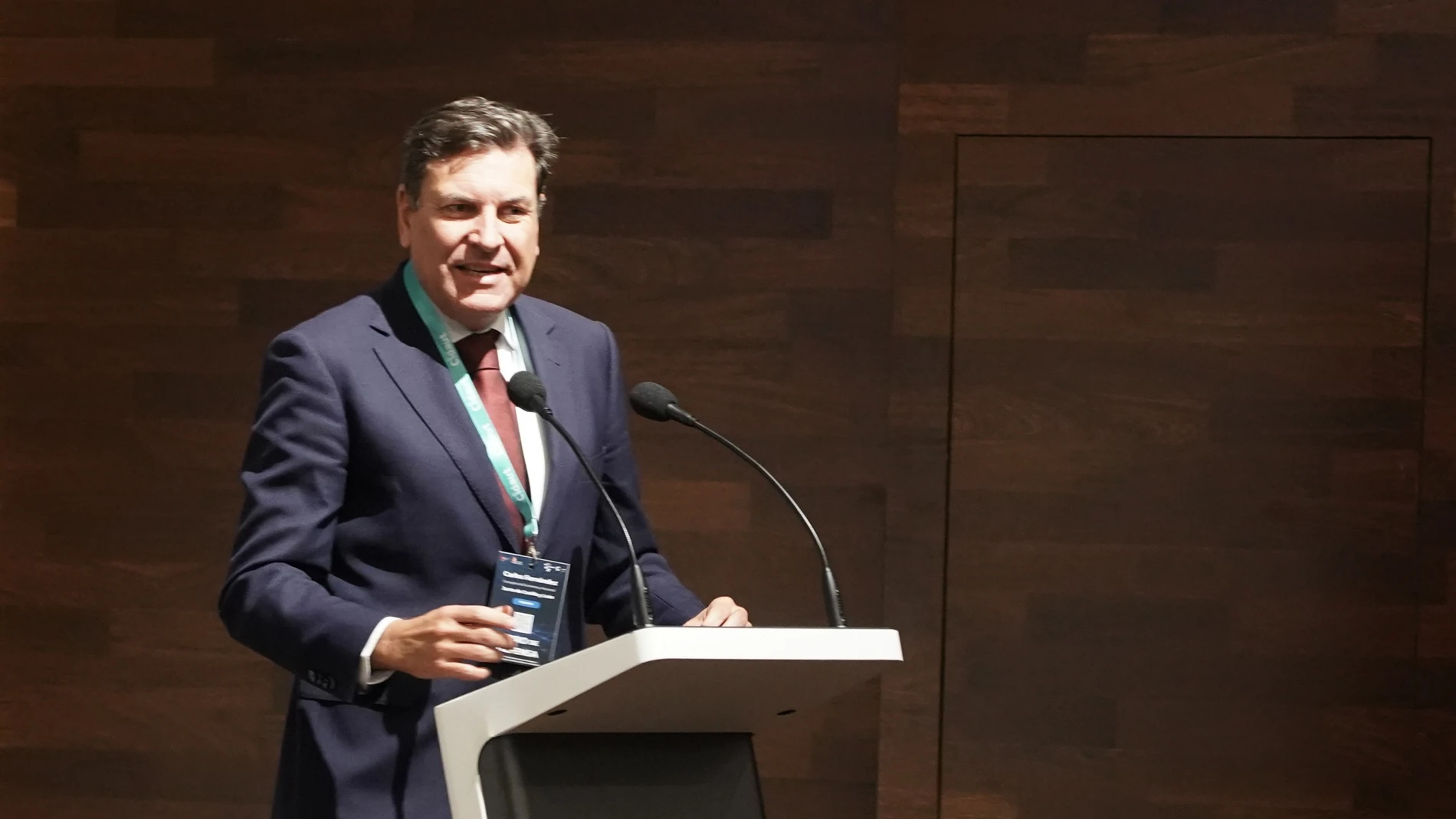 Carlos Fernández Carriedo interviene en una jornada organizada por la Fundación Cidaut