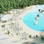 Representación del proyecto Alovera Beach