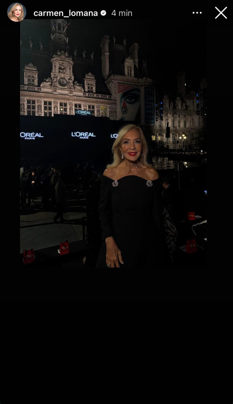 El look de Carmen Lomana.